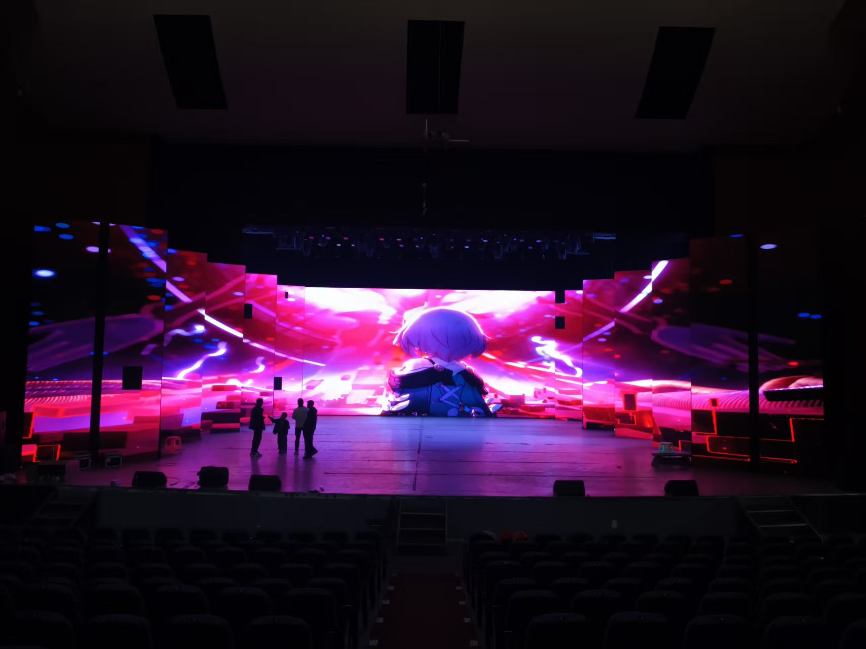 四川峨眉山演艺中心舞台 LED 显示屏控制系统项目