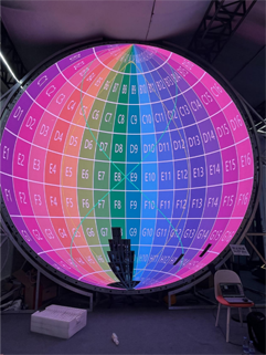 深圳极致创意展厅球幕 LED 沉浸式展示项目