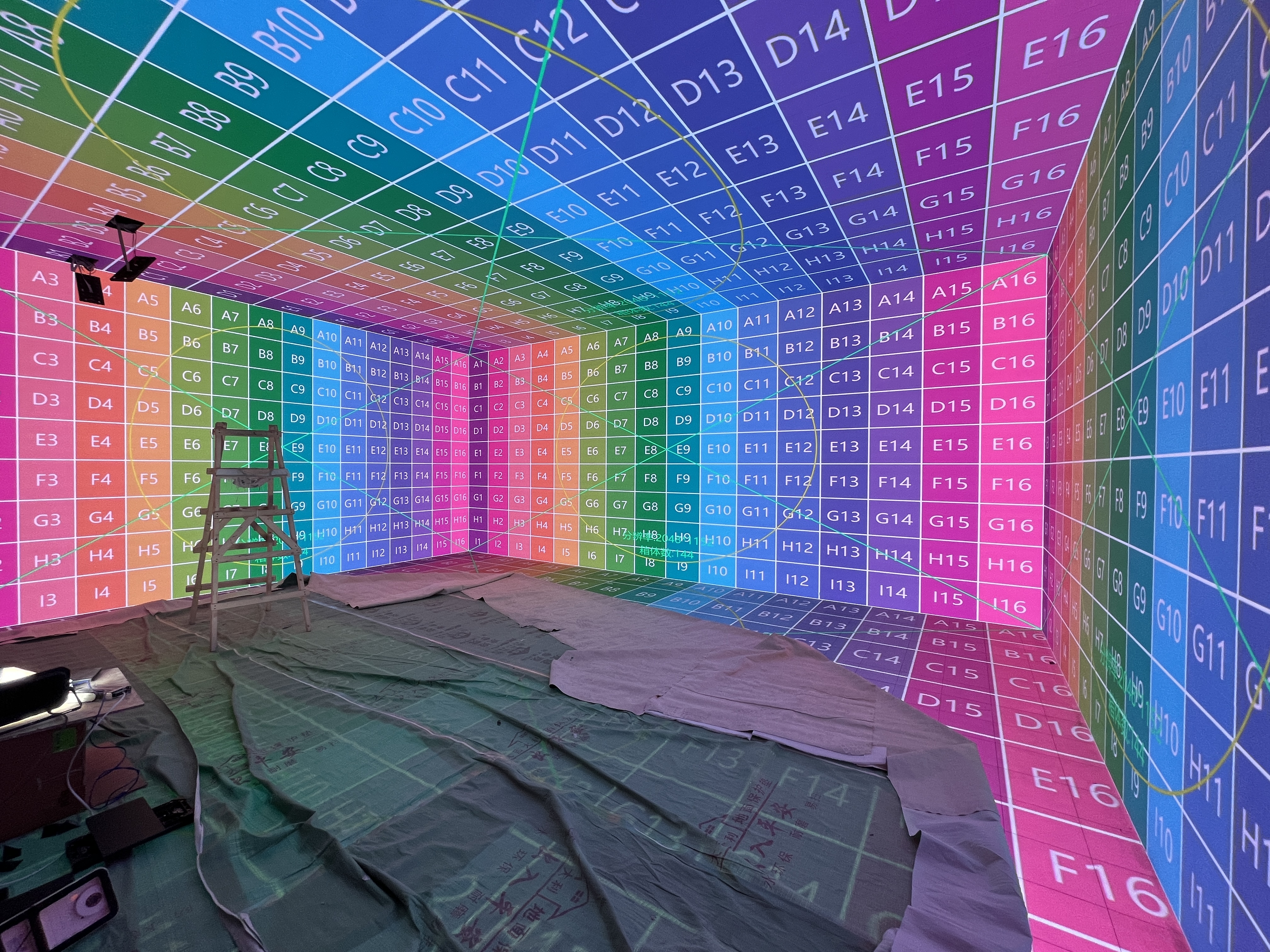 龙口市民文化活动中心室内 P1.86 LED 高清显示项目